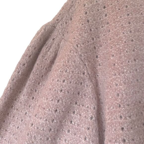 KORI Mock-neck Oversized Dusty Pink Sweater - Picture 3 of 5